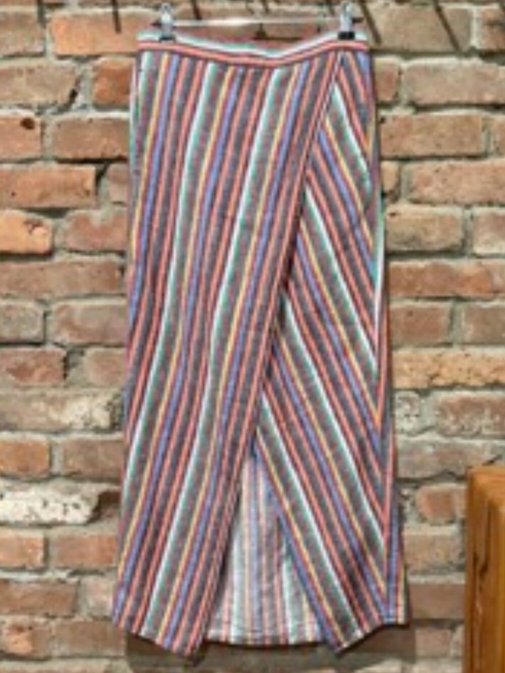 Madewell rainbow skirt